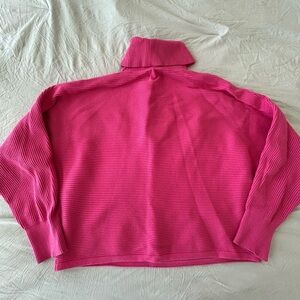 Old Navy Fuchsia Turtleneck Sweater